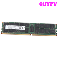 QUYPV สำหรับ MT 16GB DDR4หน่วยความจำ RAM ของเซิร์ฟเวอร์2133Mhz 288PIN PC4-17000 2Rx4 RECC แรมความจำ1.2V REG ECC RAM APITV