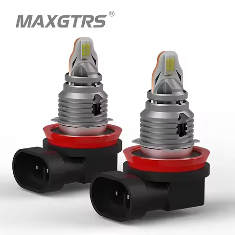 2X H11 LED Fog Light Bulbs H8 H9 H16 JP 9005 9006 HB3 HB4 LED 3570 CSP 6000k White DRL Car Daytime R
