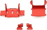 RCAWD Alloy Battery Tray Esc Tray Rear Shock Tower for Axial 1-24 Scx24 Ford Bronco Crawlers