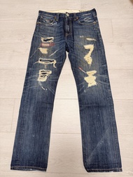 Levis 523 Straight 破損版 牛仔褲