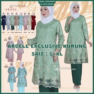 Ardell Kurung Baju Raya 2023 Baju Muslimah Baju Kurung Lace Mini Kurung Moden Baju Kurung Pahang Baj