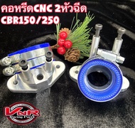 แป้นคอหรีดแต่งCBR150(CNC) (เรือนแต่ง) CBR 150,250R แปลงใส่ WAVE หัวฉีด 2หัวฉีด