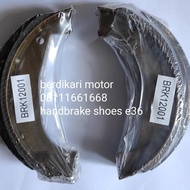 Handbrake shoes bmw e36 hand brake pads bmw e36