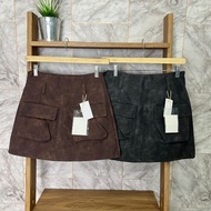 Women's clothing mini skirt model (6636)