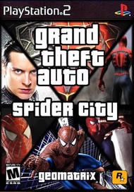 [PS2] Grand Theft Auto : San Andreas Spider City (1 DISC) เกมเพลทู แผ่นก็อปปี้ไรท์ PS2 GAMES BURNED 