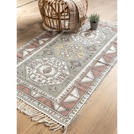 Bohemian Aztec Print Rug