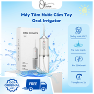 Máy Tăm Nước Lazmall Xiaomi Máy Tăm Nước Oral Irrigator Cầm Tay Sạc Pin Chống Thấm Nước Bảo Hành 6 T