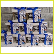 ☃ Personalized Clear Mug souvenir for wedding, christening