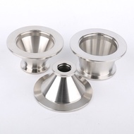 304 Stainless Steel KF Vacuum Large Small Head Quick Installation Reducer Adapter Reducer Tapered La