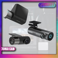 100% Original 70mai Pro Plus Car Recorder Dashcam 70 mai A500 / A500S+Rear Cam Built-in GPS 1944P 24