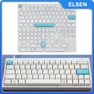 ELSEN 135 Keys PBT Japanese Keycaps เลย์เอาท์ภาษาอังกฤษสำหรับ MX ปุ่มคีย์บอร์ด