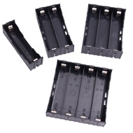 18650 Battery Useful Lightweight ABS Case Holder DIY Black Portable 3.7V Power Rechargeable Hold Storage Box With 1/2/3/4 Slots