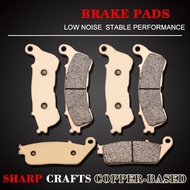 Motorcycle Metal Sintering Front and Rear Brake Pads Set Fit For Honda DN-01 DN01 NSA700 A8/A9 2008 