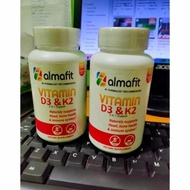 Terbaru Original Almafit Vitamin D3 5000 Iu + K2 90 Mcg Jantung Tulang