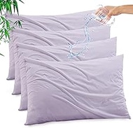Gogreen Bamboo Rayon Waterproof Pillow Protector, Breathable Pillow Cover, Cooling Pillow Case Prote