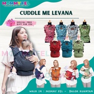CUDDLE ME CUDDLE BABY CARRIER LEVANA ERGONOMIC (NEWBORN UP TO TODDLER)