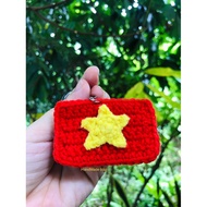 Vietnam flag keychain