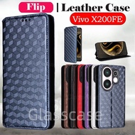 Casing For Vivo X200 X 200 FE X200FE X200S X200Pro X200ProMini X200Ultra VivoX200FE 2025 Leather Pho