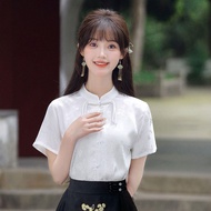 ชุดกี่เพ้าผ้าฮันฟู่ ชุดทำงานสำหรับครูชาติยา ชุดกระโปรงสั้น ชุดเดรสยาวปานกลาง ชุดทำงาน ชุดเดรสผู้หญิง