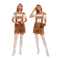 Festive Bavarian Brewery Overall Suit for Women
