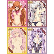 Surfers' Paradise - Noble Aster Sleeve Hakuyou/ Rias/ Amane Hinose/ Tenko Yagami Sexy ver. SET (4 PA