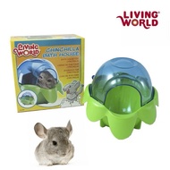 Living World Chinchilla Bath House clean coat fur small animals bath house Chinchilla bath sand bath