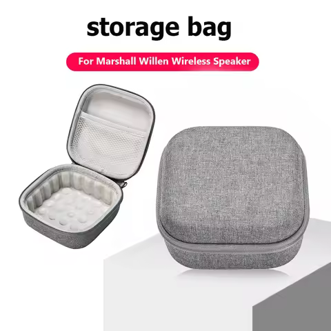 For Marshall Willen Speaker Storage Bag Waterproof Bluetooth Speaker Pouch Portable Lightweight Hard