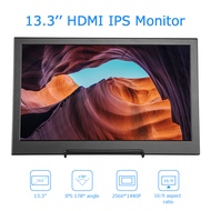 Eyoyo จอพกพา13.3นิ้ว2Kจอเกม Type-C บางพิเศษใสเป็นพิเศษสำหรับ PC 1080P HDR IPS ใช้ได้กับ Huawei Samsu