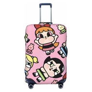 ผ้าคลุมกระเป๋าเดินทาง ลาบูบ ผ้าสแปนเด็กซ์ แบบยืดหยุ่น ยืดหยุ่น Labubu Luggage Cover 18 20 22 24 26 2