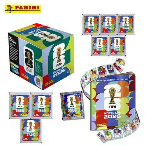 Genuine Panini 2026 FIFA World Cup Sticker Collection Box 2026 Official Sticker Soccer Collectible S
