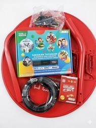 paket parabola dish 60cm Kvision bromo