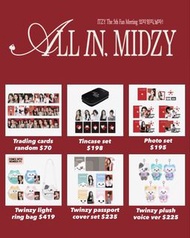 (早鳥價) ITZY The 5th Fan Meeting 있지 믿지, 날자! “ALL IN, MIDZY” OFFICIAL MERCH周邊代購 ITZY公仔 ITZY md ｜ ITZY代購