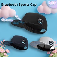 Outdoor wireless audio cap dual speaker bluetooth music hat bluetooth 5.4 stereo sports cap