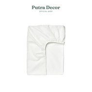 SWITZERLAND TGGVLLM Elasticated bedsheet, white, 90x200 cm