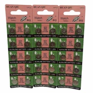 30pcs AG10/LR1130W Battery, Alkaline Cell Button Battery 1.5V, Watch battery