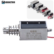 DC 5V 6V 12V 24V Push Pull Type Linear Solenoid Switch Open Frame Electromagnet Travel 5mm - 20mm Ke