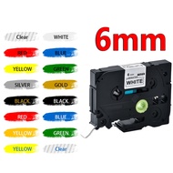 Compatible For Brother Label Tape 6mm TZe-211 TZe-111 for PT-E300 PT-D450 PT-D600 PT-P700 PT-P710BT 