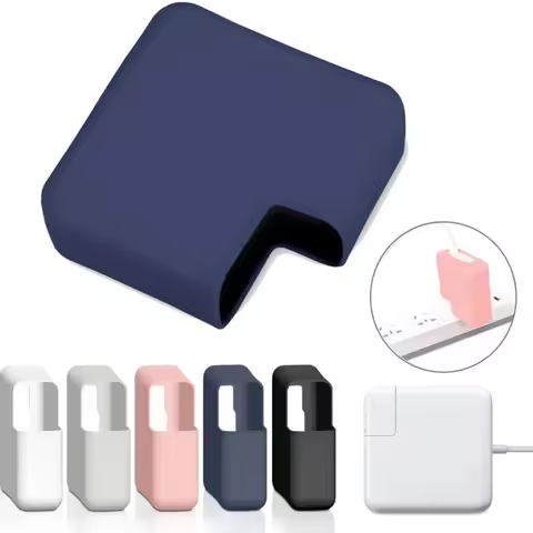 Soft Silicone Charger Power Protection Case for Macbook Air Pro 11 13 14 15 16 inch M3 M2 M1 Chip 30