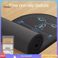 PP   Cushioned Support Yoga Mat Noise-minimizing Exercise Mat Extra Long Non-slip Exercise Mat for A