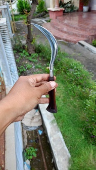 arit mini untuk rumput bersih rumput halaman  imut lucu baja hss baja putih tahan karat