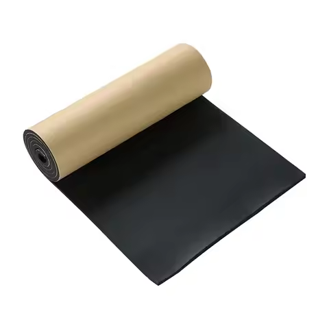 Fresh Foam Rubber Sponge Neoprene With Adhesive, Sheet 1/4" T X 12" W X 59" L, For Weatherproofing,G