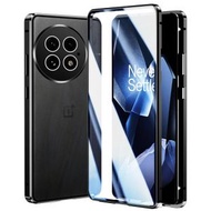 全城熱賣 - 適用於 OnePlus 13 魔方高清萬磁王鋼化玻璃手機殼（黑色）