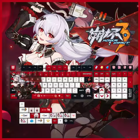 Varmilo Customization Honkai Impact 3 Theresa Wireless Mechanical Keyboard RGB backlight