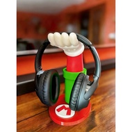 Mario Creative Headphone Stand Headphone Hanger Computer Desktop Ornaments Storage Game Headphone St