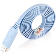 CONSOLE FLAT CABLE USB TO RJ45 1.8M (SC TO USB 1.8M)