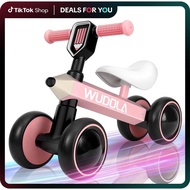 Baby Balance Bike for 1 Year Old, Birthday Gifts for Boys and Girls, No Pedal 4 Silence Wheels & Sof