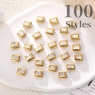 5 Colors 26 Letters English Words Charms Fit for DIY Making Italian Modular Bracelet 9mm Steel Links