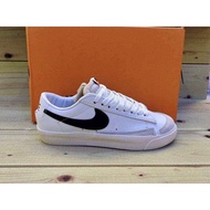 Nike Blazer low 77 Men's and Women's (white black) Free Socks