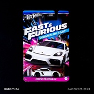 Hot Wheels Fast & Furious Porsche 718 Cayman GT4