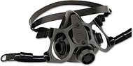 North by Honeywell 770030M 7700 Series Half Mask Respirator, M Silicone, Medium
